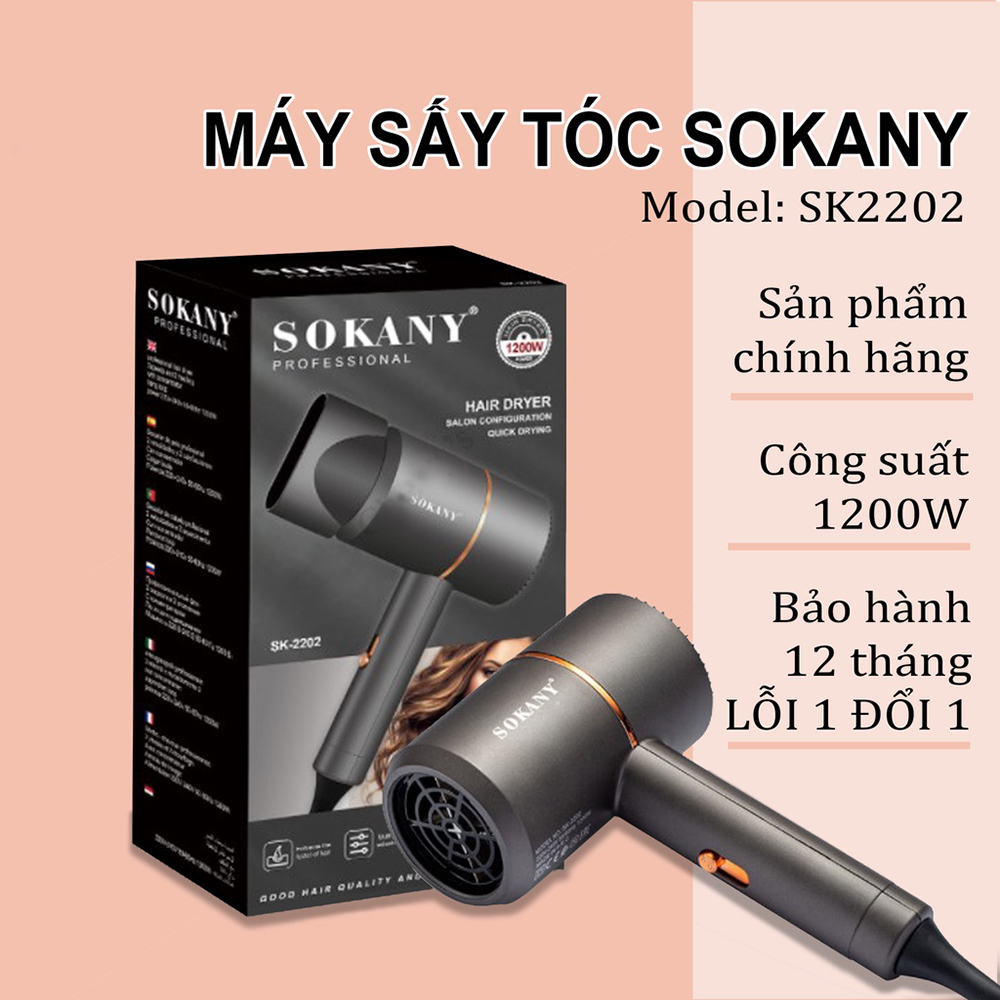 Máy sấy tóc cao cấp 1200w - máy sấy tóc, tạo kiểu tóc , máy sấy tạo kiểu ion âm chống khô tóc
