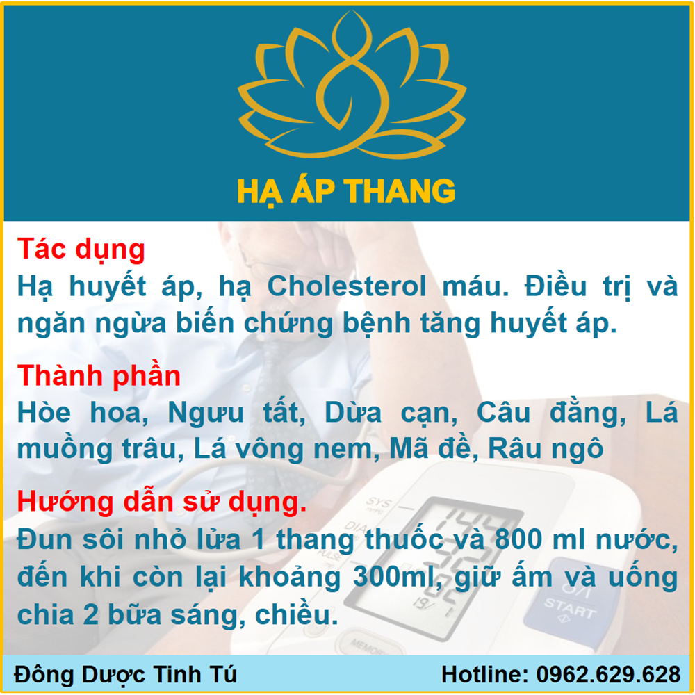Hạ Áp Thang Tinh Tú x 10 thang