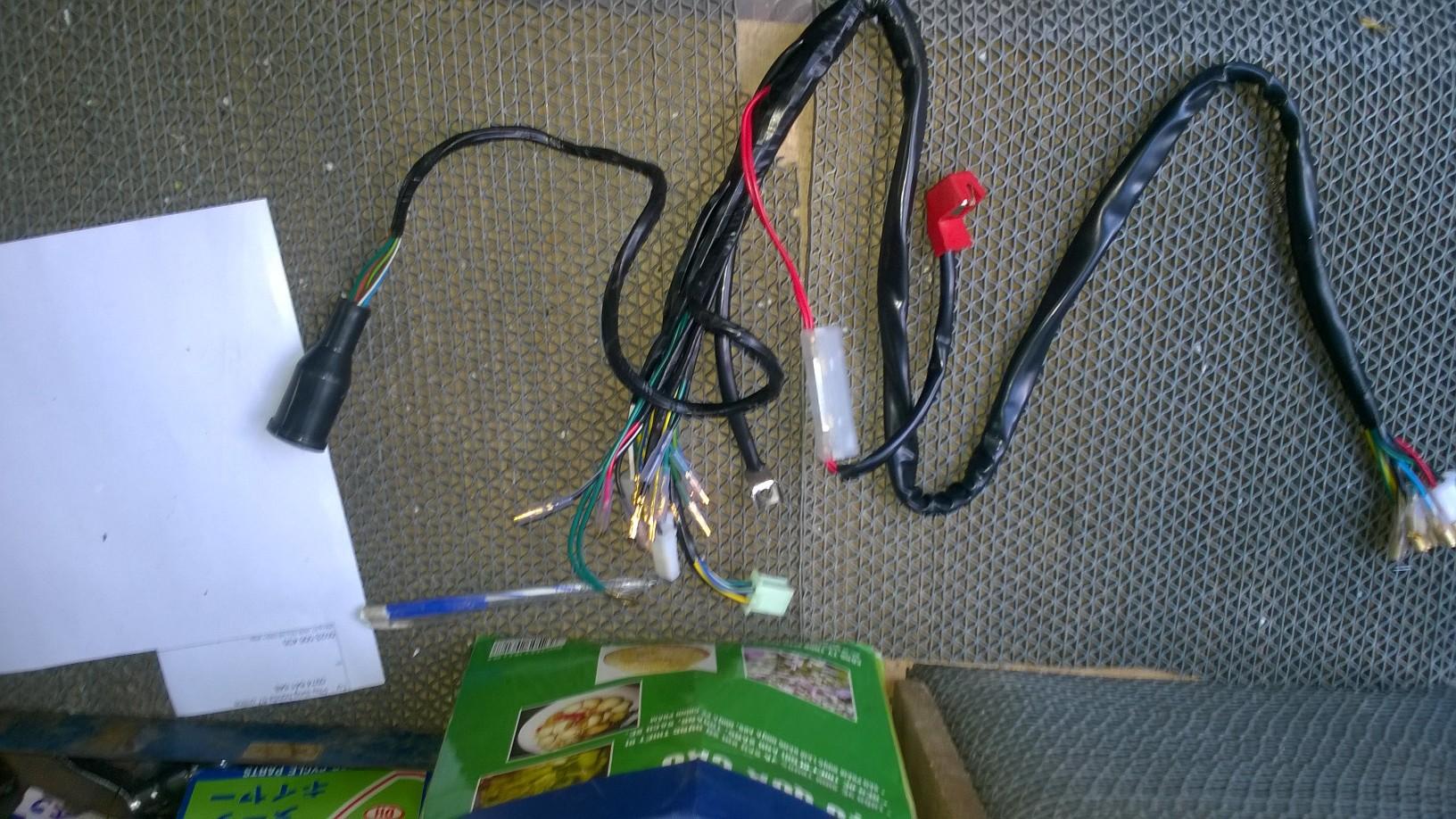 bộ dây điện sườn honda 67 và các dòng tương tự