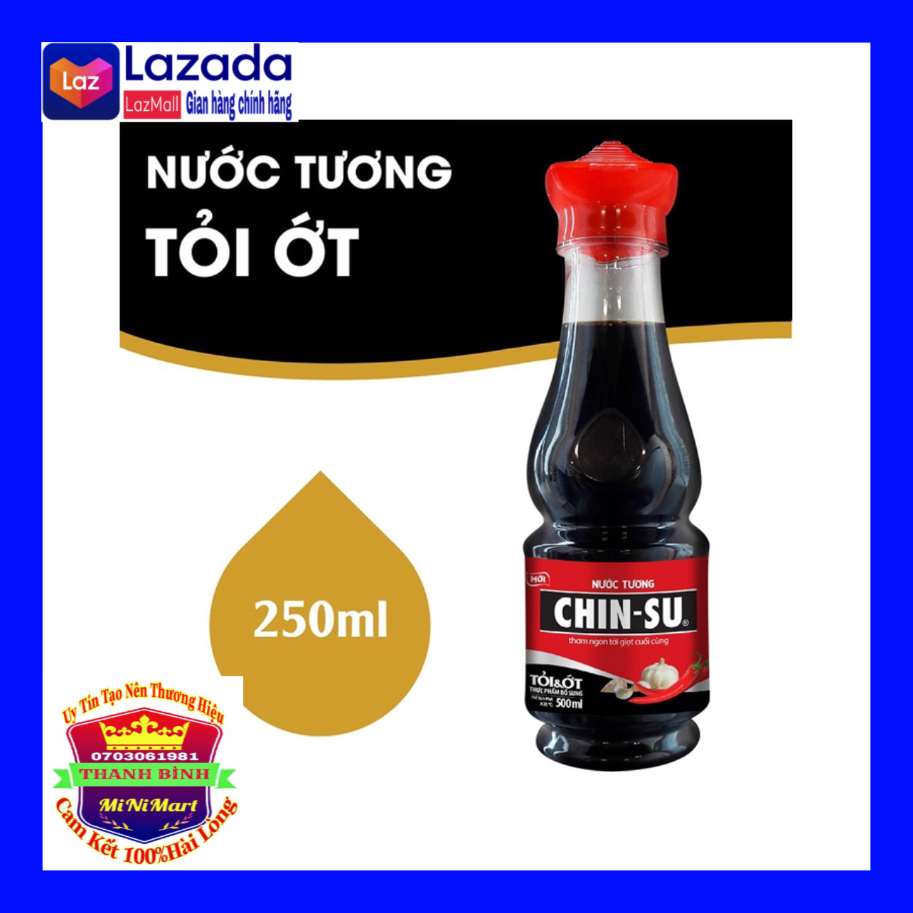 Nước tương chin-su 250ml