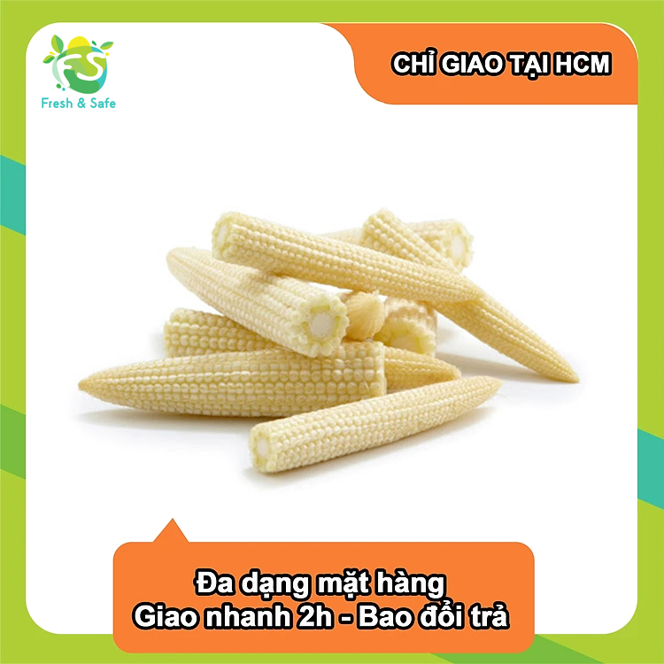 [Chỉ giao HCM] Bắp non vàng - 1 kg (sỉ)