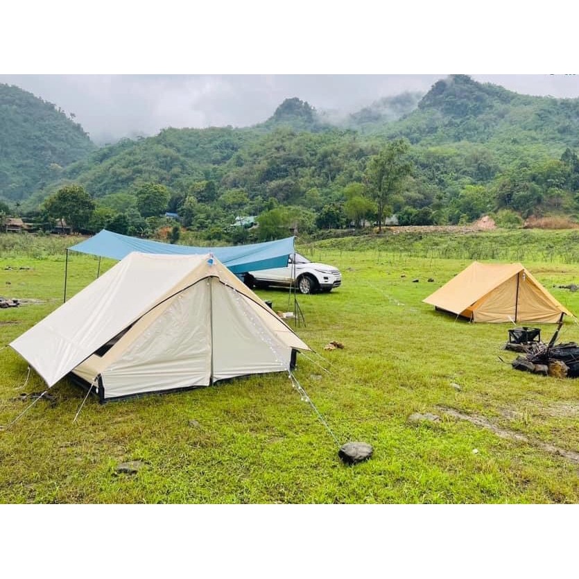 Lều cắm trại 4 người Lều view cực thoáng, hàng chất lượng cao