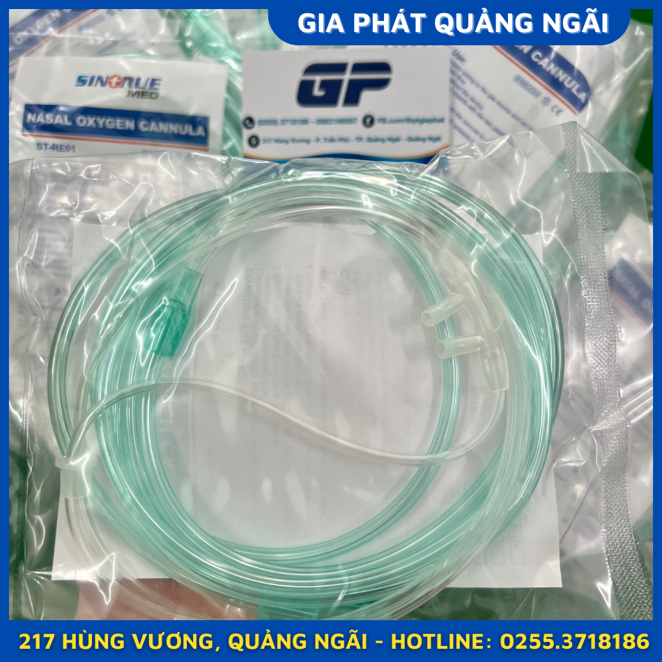 DÂY THỞ OXY HAI NHÁNH DÂY OXY GỌNG KÍNH NGƯỜI LỚN
