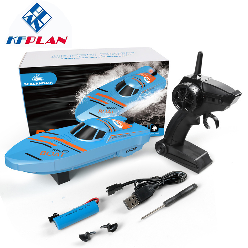 Cano Điều Khiển Từ Xa Giá Rẻ LM13, Động Cơ Kép, Tốc Độ 20km/h, Chống Nước, Tự Động Báo Pin Yếu RC Boat