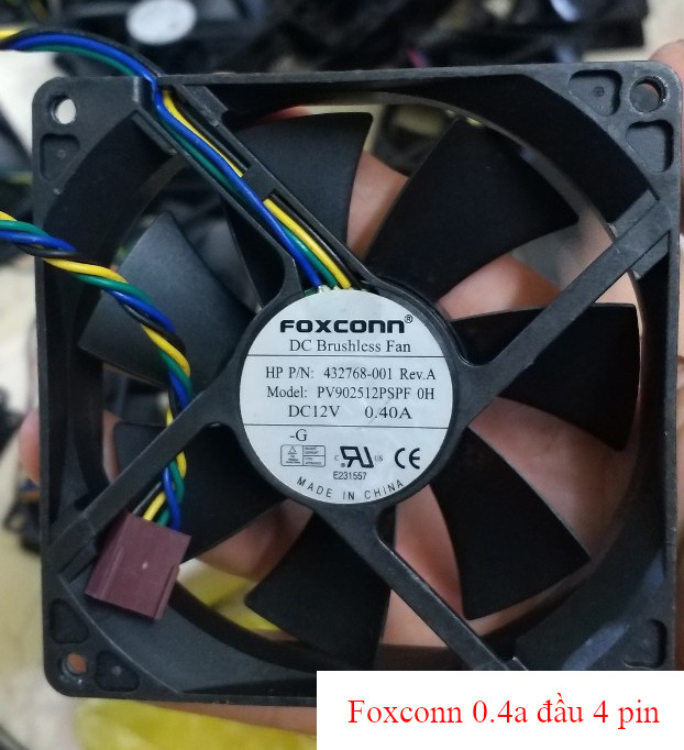 Fan quạt siêu mạnh vuông 9cm dày 2.5cm tản nhiệt máy tính, DIY đồ điện hiệu Delta, Foxcon, AVC Đài Loan dòng điện 12v ampe 0.4a đến 0.6a, hàng tháo máy Server, VUI LÒNG CHỌN ĐÚNG MÃ HÀNG
