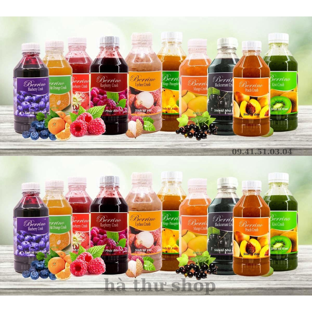 Mứt sinh tố Berrino 1000ml