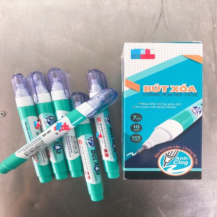 Bút xóa thiên long dài cp-05 x hộp 10 bút