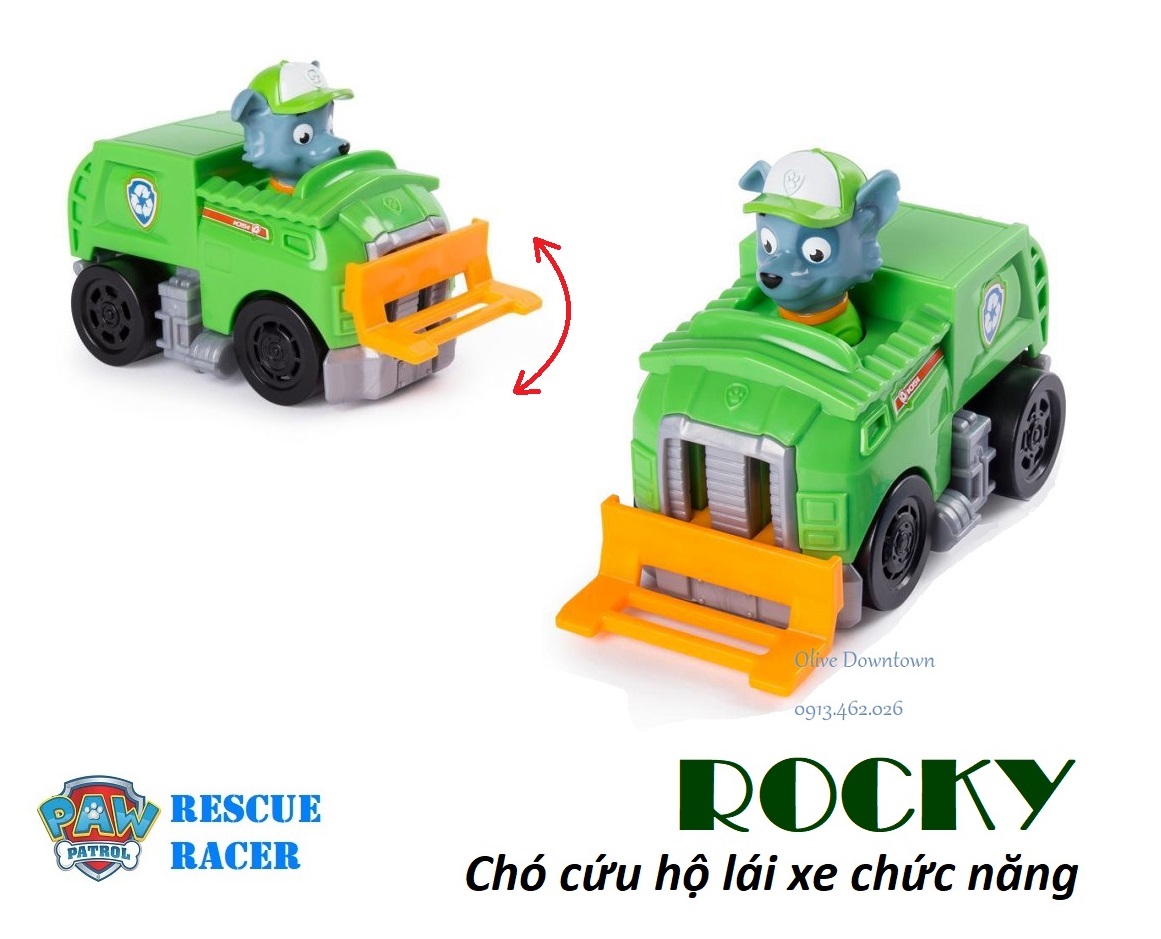 ROCKY Action - Paw Patrol - Made in Vietnam toys