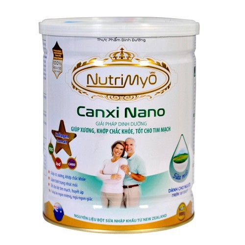 Sữa canxi nutry myo gold 900gr giúp xương, khớp chắc khoẻ, tốt cho tim mạch