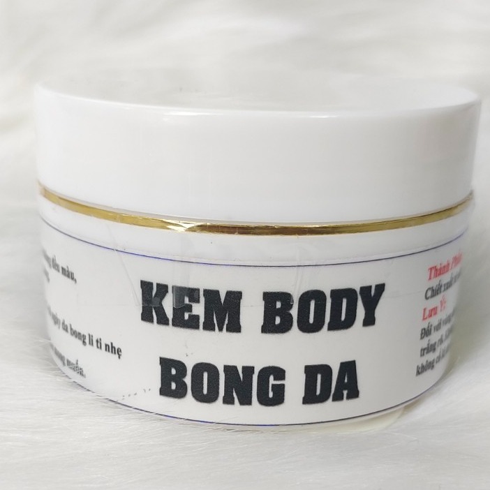 [HCM]Kem BONG BODY bong da Loại Bỏ Da Chai Lì Đen Sạm Tái Tạo Làn Da Mới Trắng Sáng Dễ Thấm Kem Dưỡng