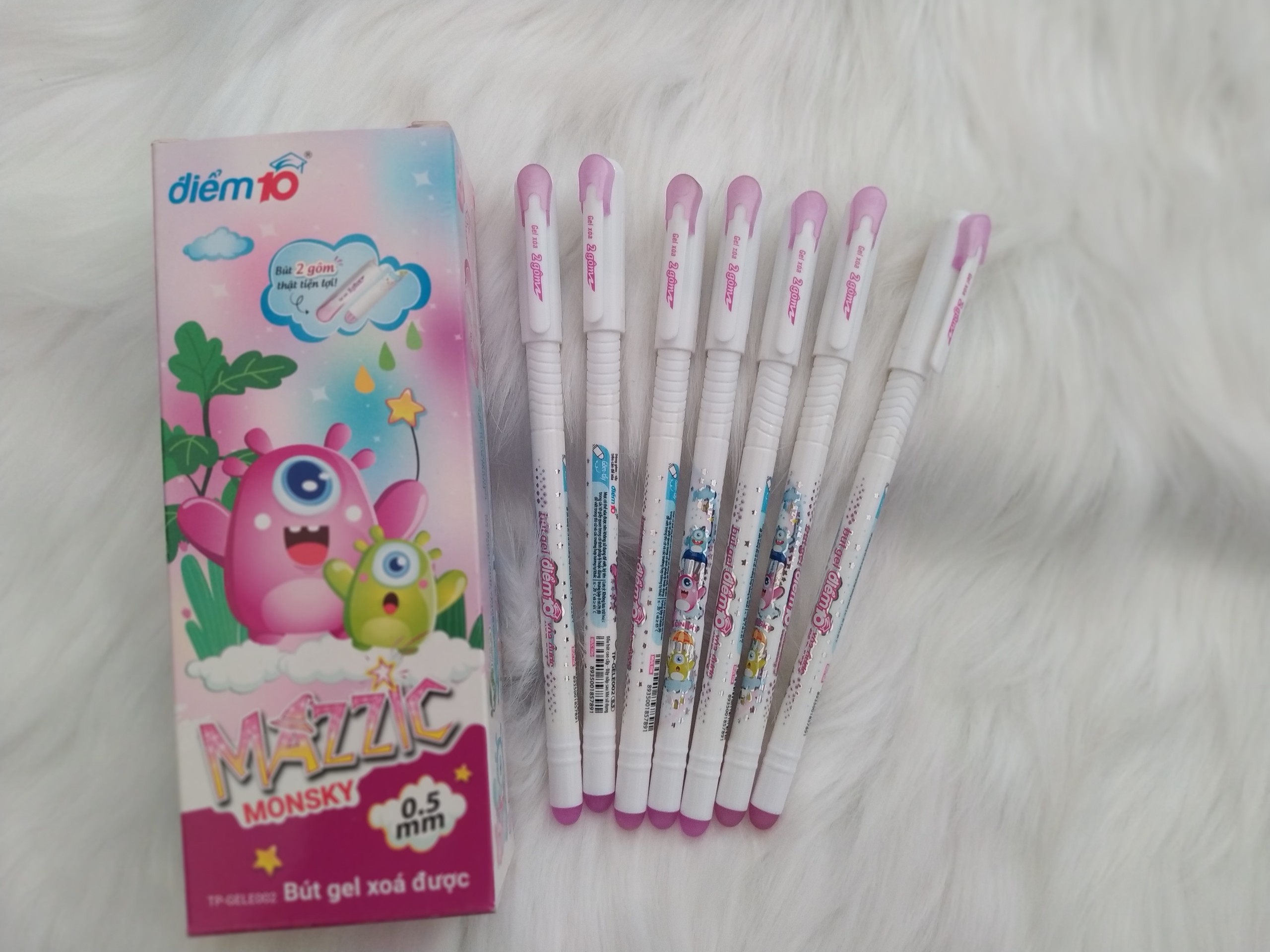 Bút gel xóa được thiên long điểm 10 tp-gele002
