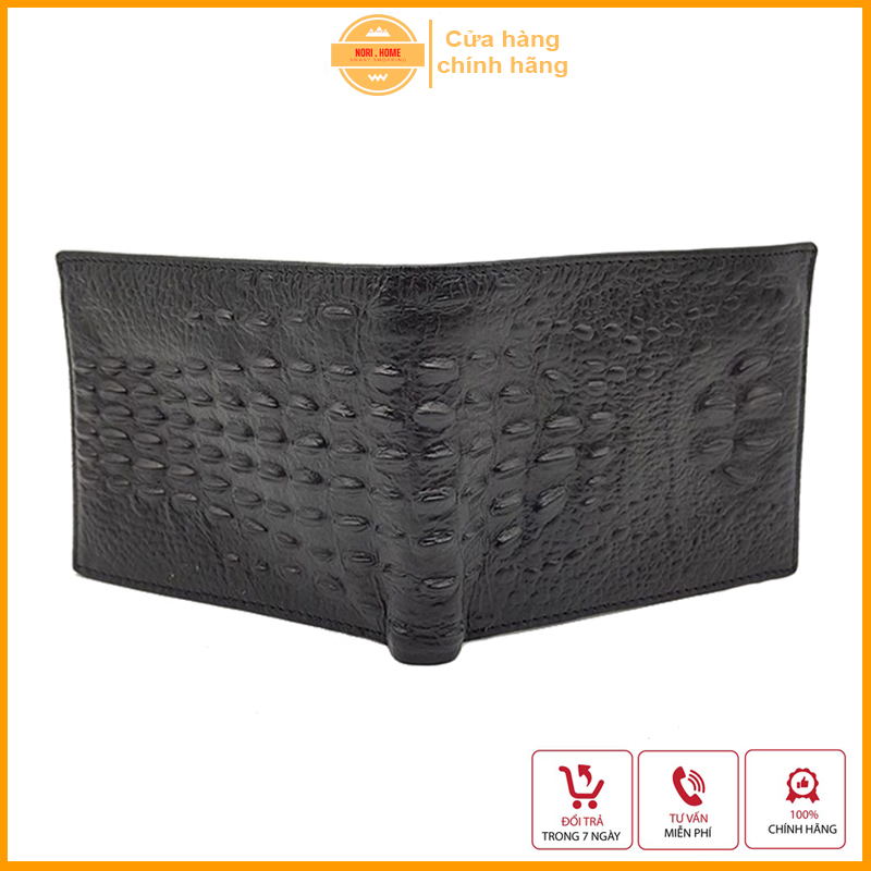 Ví nam NR05, ví da nam ví ngang, bóp nam cao cấp, ví da nam vân cá sấu nhiều ngăn, ví đựng tiền đựng thẻ, ví nam nhỏ gọn, ví da giá rẻ - Nori Home