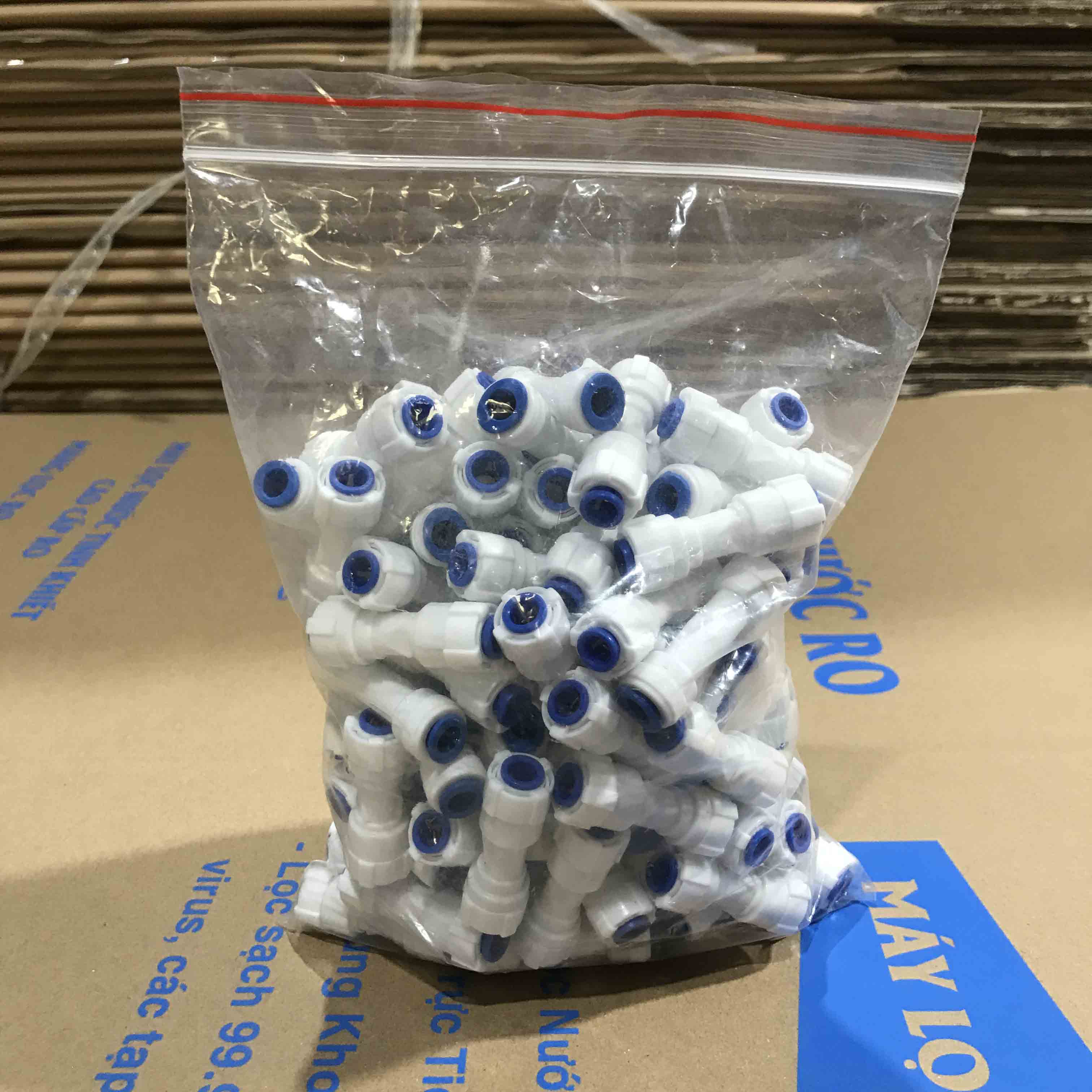 van 1 chiều máy lọc nước nối nhanh , van 1 chiều thẳng máy lọc nước 2 đầu phi 6 ( 6mm )