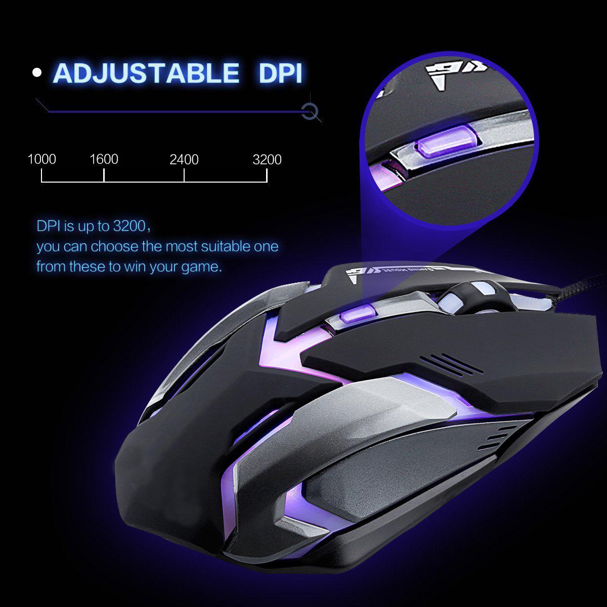 Chuột gaming cho game thủ k1023 - k1023
