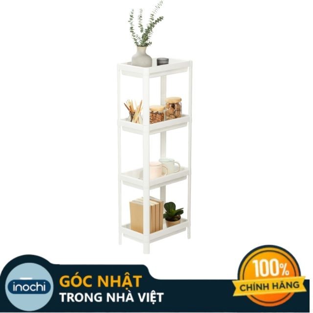 Kệ đa năng tokyo 4 tầng bằng nhựa cao cấp inochi nhật bản - nhiều màu