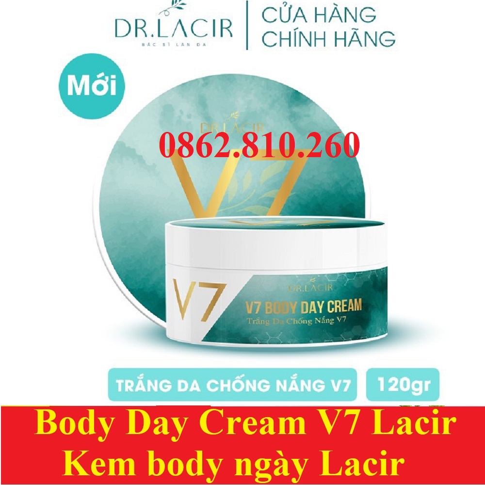 V7 Body Day Cream kem dưỡng da ban ngày V 7 dr.lacir