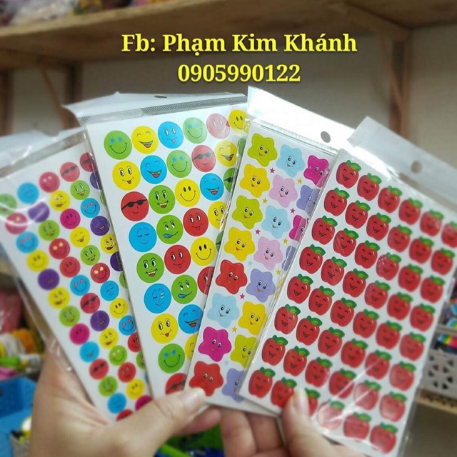 Sticker set 10 tấm