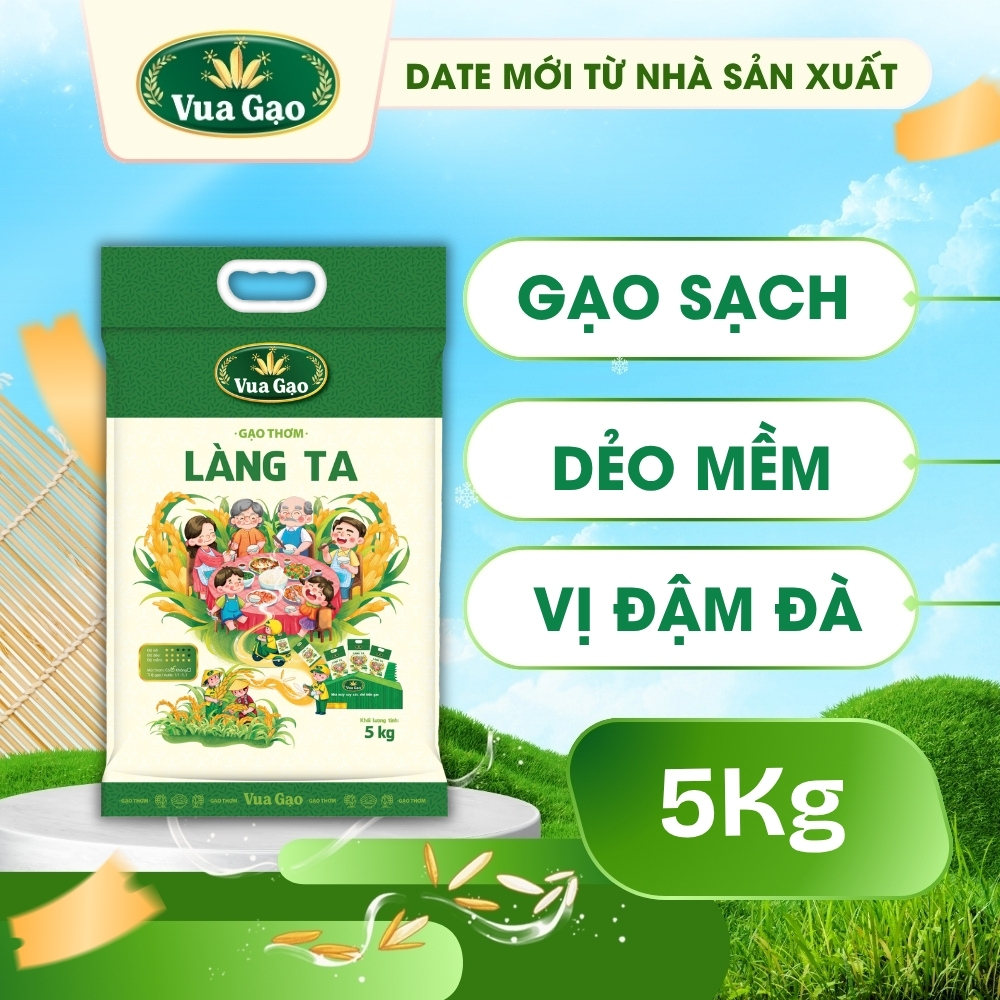 Our Village Rice Is Fragrant and Sticky - Genuine King of Rice - 5kg Bag