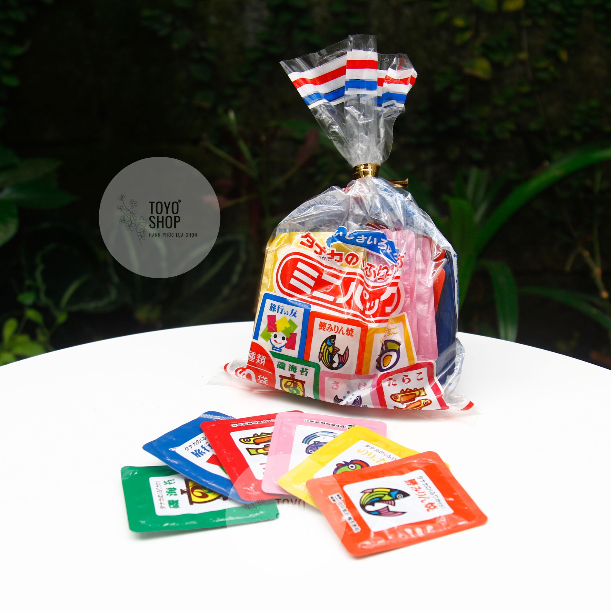 Gia Vị Rắc Cơm cho bé Tanaka 6 Vị Dành Cho Cho Bé Ăn Dặm 75g (30*2.5g ), Hàng nội địa Nhật [DATE T8/2023]