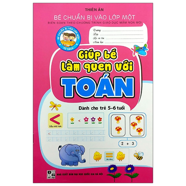 Fahasa - giúp bé làm quen với toán