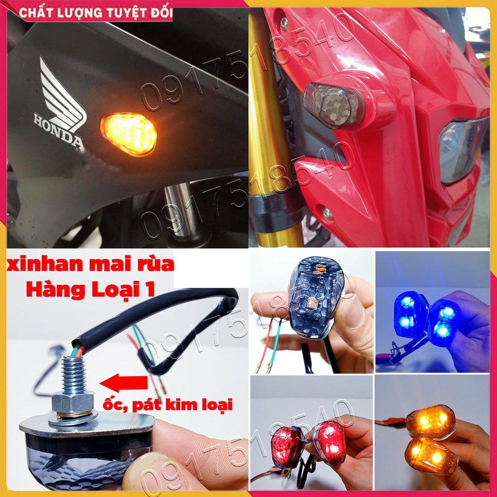 Xi Nhan Mai Rùa Gắn Winner X, MSX , VARIO, CLICK , (hàng loại 1 pát , ốc kim loại ) và Chế lắp được nhiều dòng xe máy!