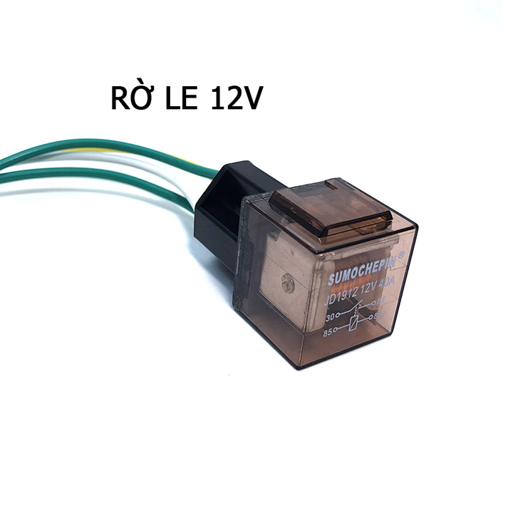 [HCM]Rờ Le 12V 40A Gắn Xe Máy Ô tô 12V [ 1 Chiếc  ]