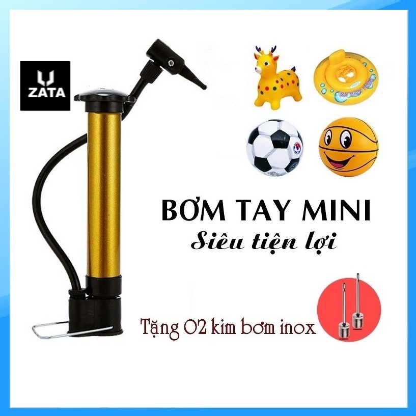 Bơm mini cầm tay 21 cm zata vn