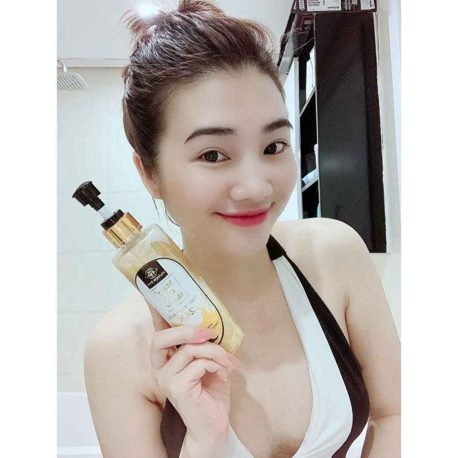 Sữa tắm vàng 24k [Mua 1 tặng 1] HUYỀN PHI {GIÁ SỈ)Tặng Bông rửa mặt Spa }Sữa tắm hương nước hoa.GIÁ GỐC Trắng tự nhiên dưỡng thể. Trắng bóc, trắng sáng tự nhiên CAM KẾT CHÍNH HÃNG HUYENPHI COSMETICS