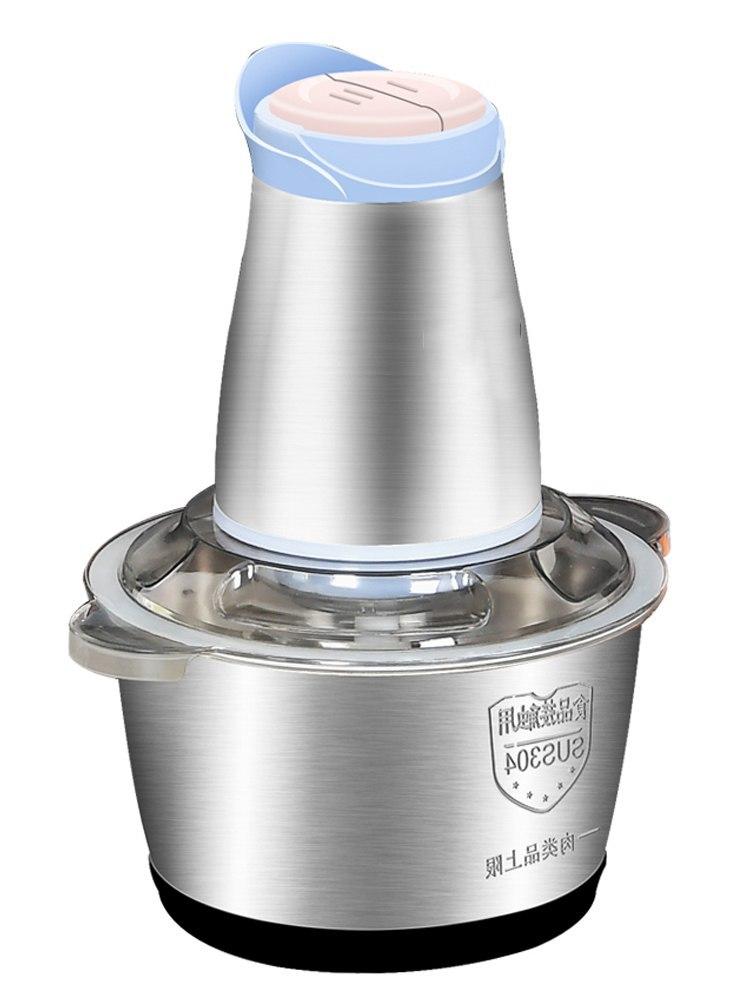 Máy xay thịt 4 lưỡi INOX -Máy xay thực phẩm dung tích 2L-Đồ gia dụng nhà bếp tiện dụng + KÈM 3 KHĂN LAU TAY NHÀ BẾP