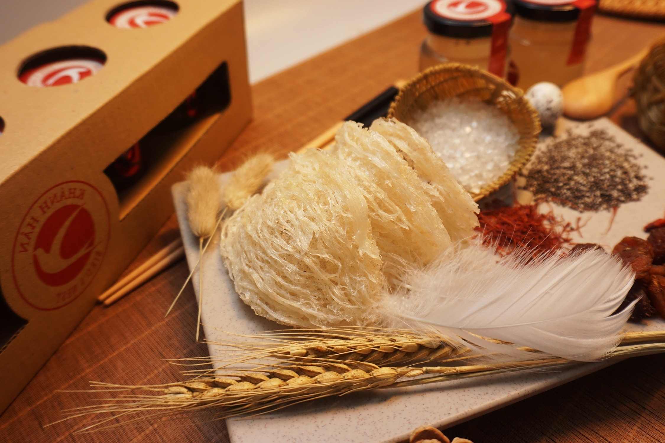 Yến sào tinh chế sợi loại 1 100gr -yến sào khánh hân