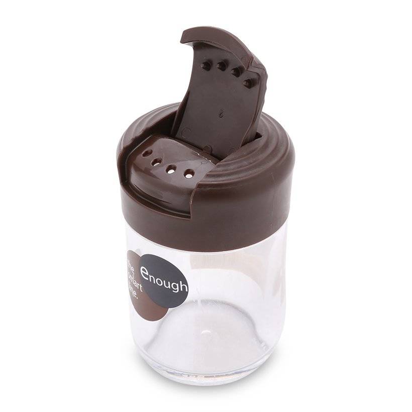 Lọ rắc gia vị, lọ rắc tiêu Inomata 68ml hàng Nhật nắp nâu