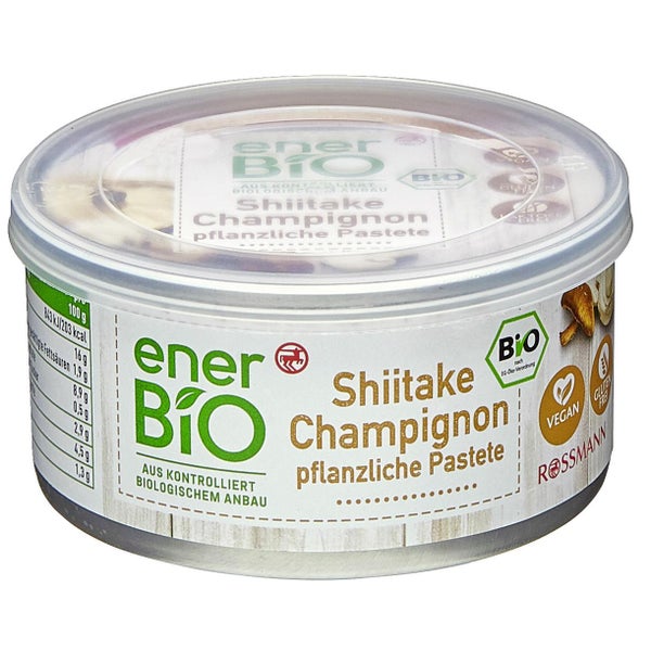 Pate nấm hữu cơ ener bio 125g