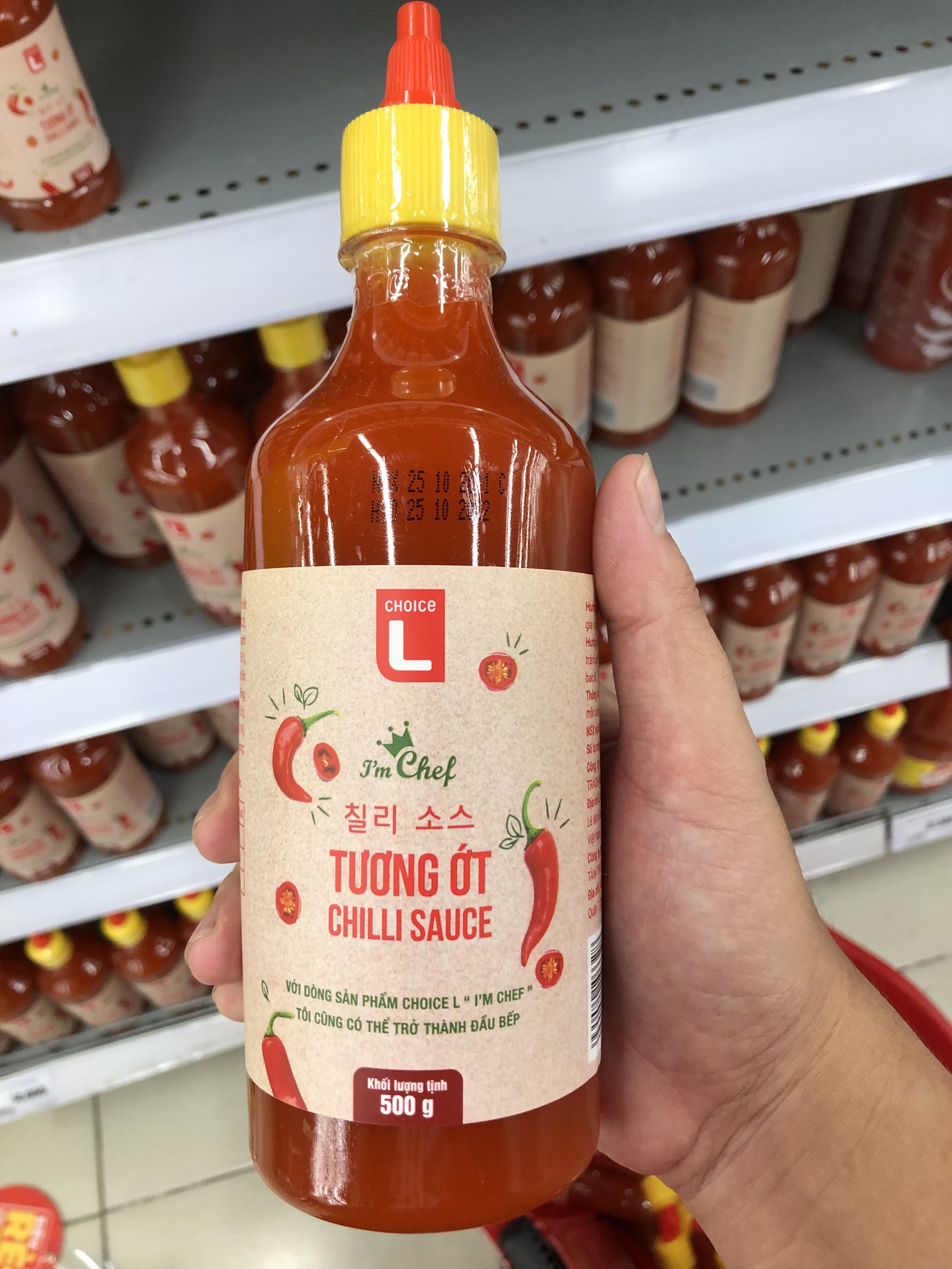 Tương ớt l choice dành cho keto/das 500g