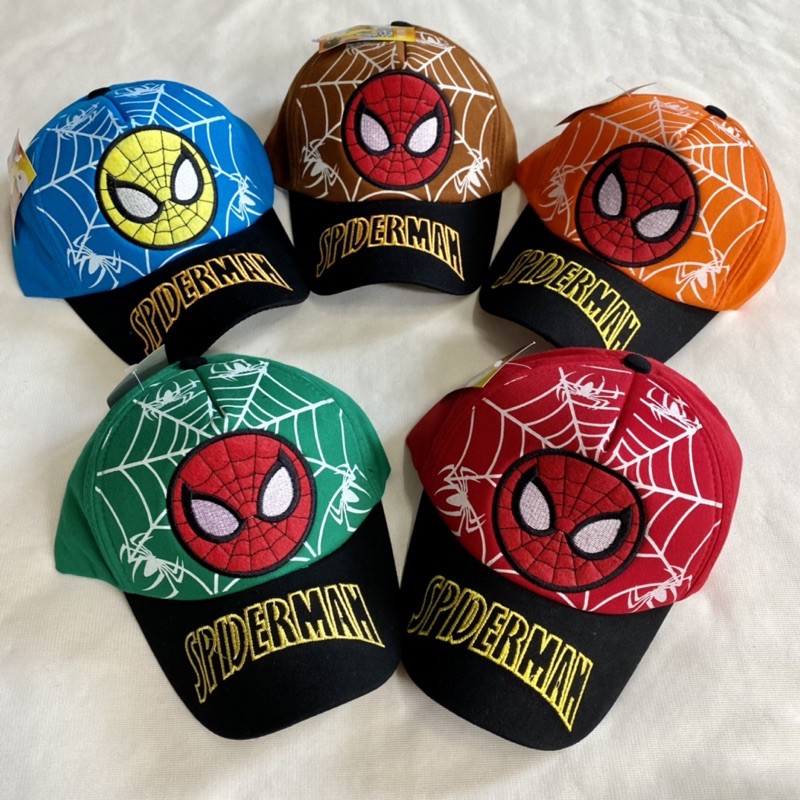 Nón Kết Spiderman Mặt Nhện Tròn Cho Bé Trai