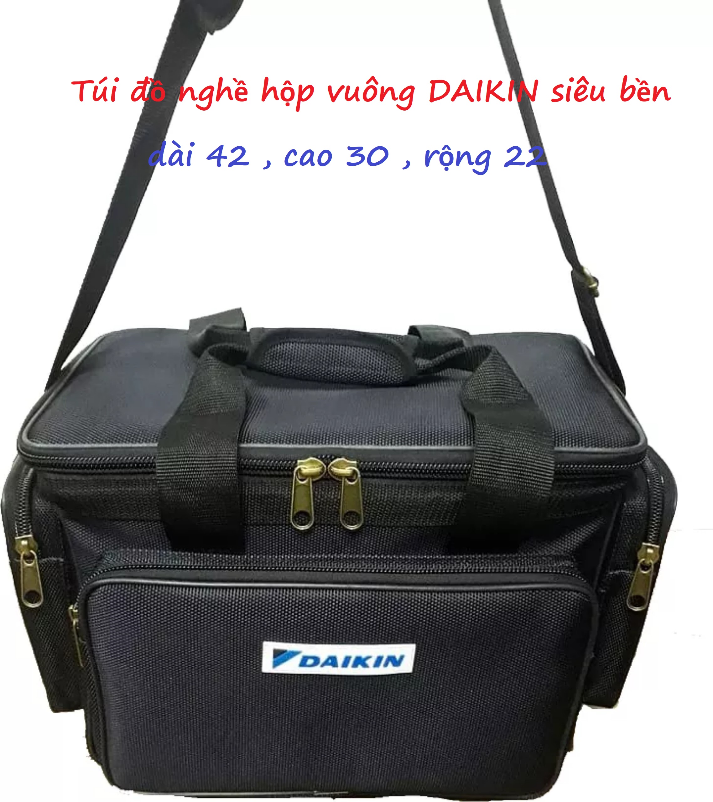 [ Rẻ vô cực ] Túi đồ nghề logo DAIKIN , PANASONIC phía trong có ngăn dắt đồ nghề 20 inch loại tốt