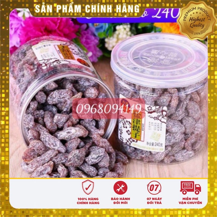 Ô mai xí muội nho đài loan 240gr ăn vặt siêu ngon ít đường không sợ béo - nho xí muội đài loan chua chua mặt ngọt