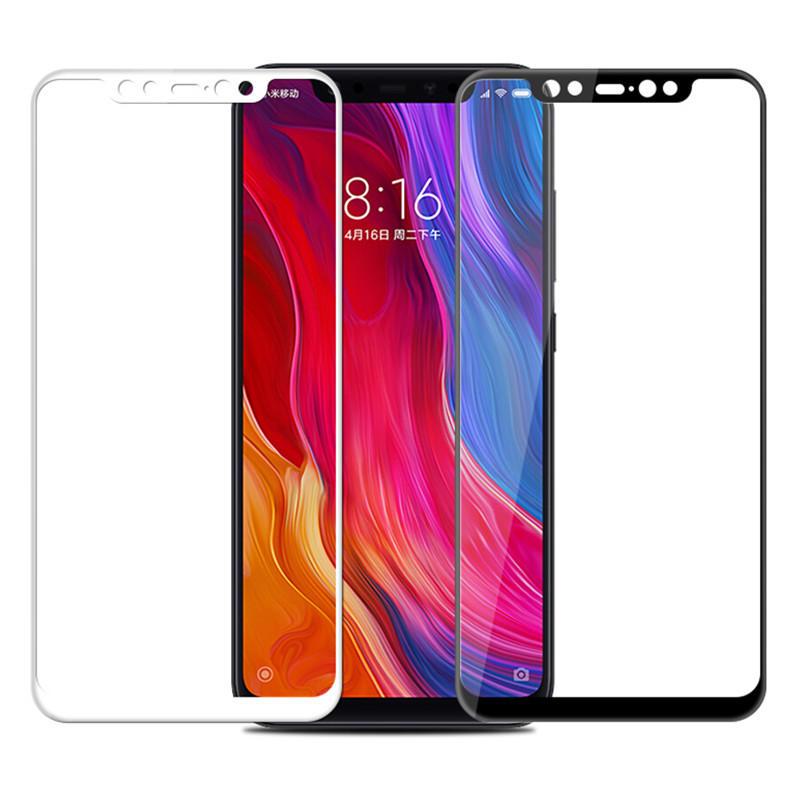 Cường lực full màn Xiaomi Mi 8 / Mi 8 Pro (Đen)