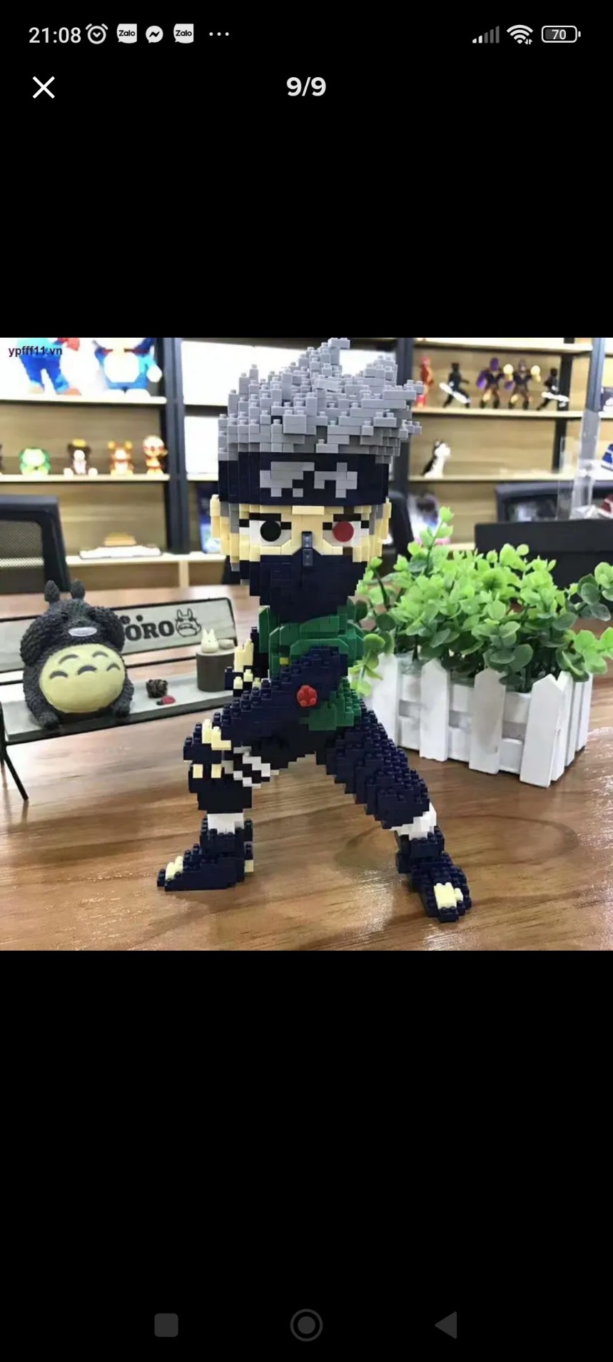 Mô hình lắp ráp Lego Manga Naruto và Kakashi