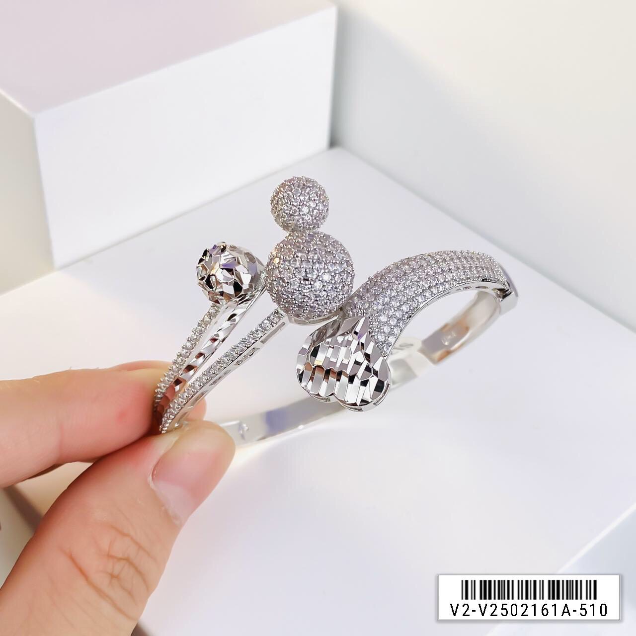 Vòng Đeo Tay Bi Châu Nữ Kiểu Dáng Hàn Quốc Mạ Vàng - Givishop - V1002447 - ( Cam kết không Đen, Chất Liệu Bạc Pha Hợp Kim Cao Cấp ) - mua vòng tay nữ cá tính, mua vòng tay bạc nữ, mua vòng tay vàng nữ, mua vòng bạc đeo tay nữ