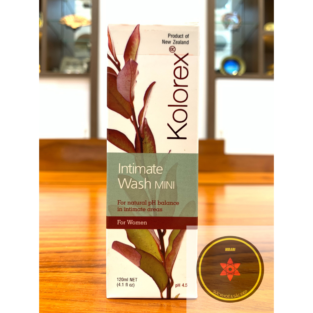 Dung dịch vệ sinh phụ nữ kolorex intimate wash 120ml