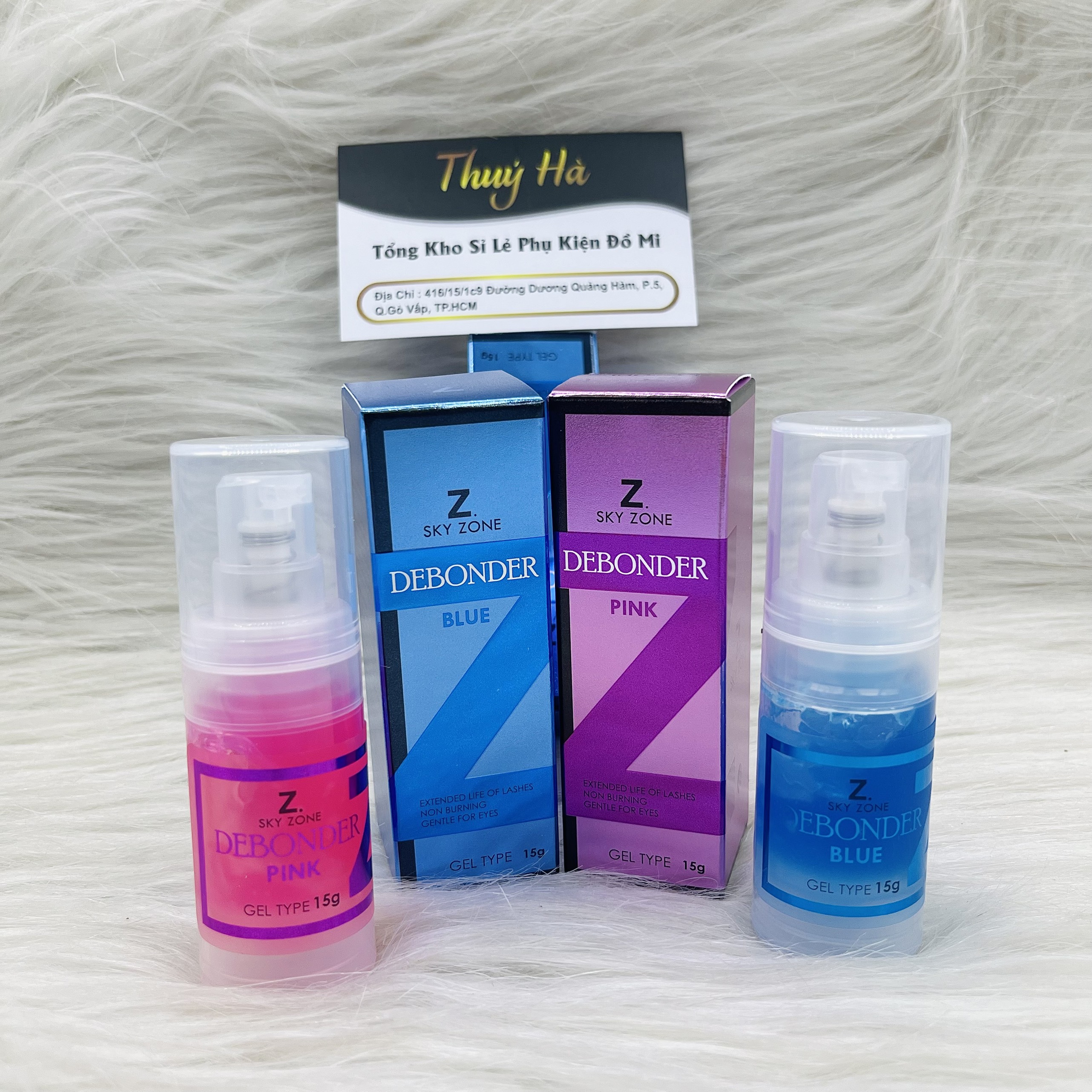 Gel tháo mi sky zone- gỡ mi - siêu nhanh - không cay- dụng cụ nối mi_THÚY HÀ