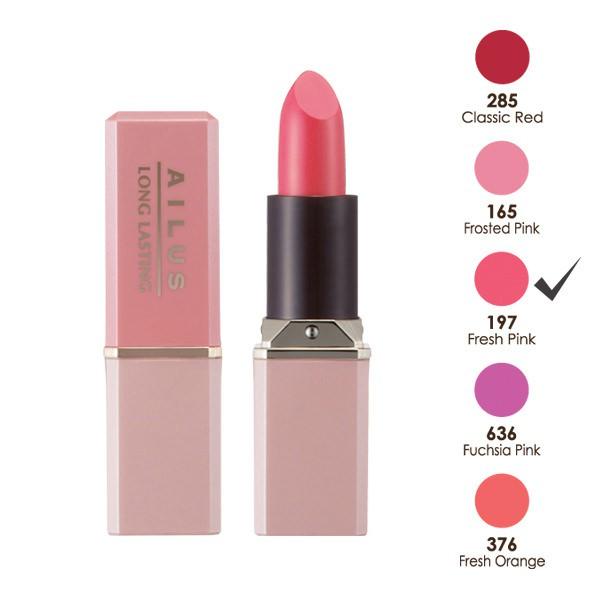 Son mịn môi Naris Ailus Smooth Lipstick Moisture Rich Nhật Bản #283 Red Beige