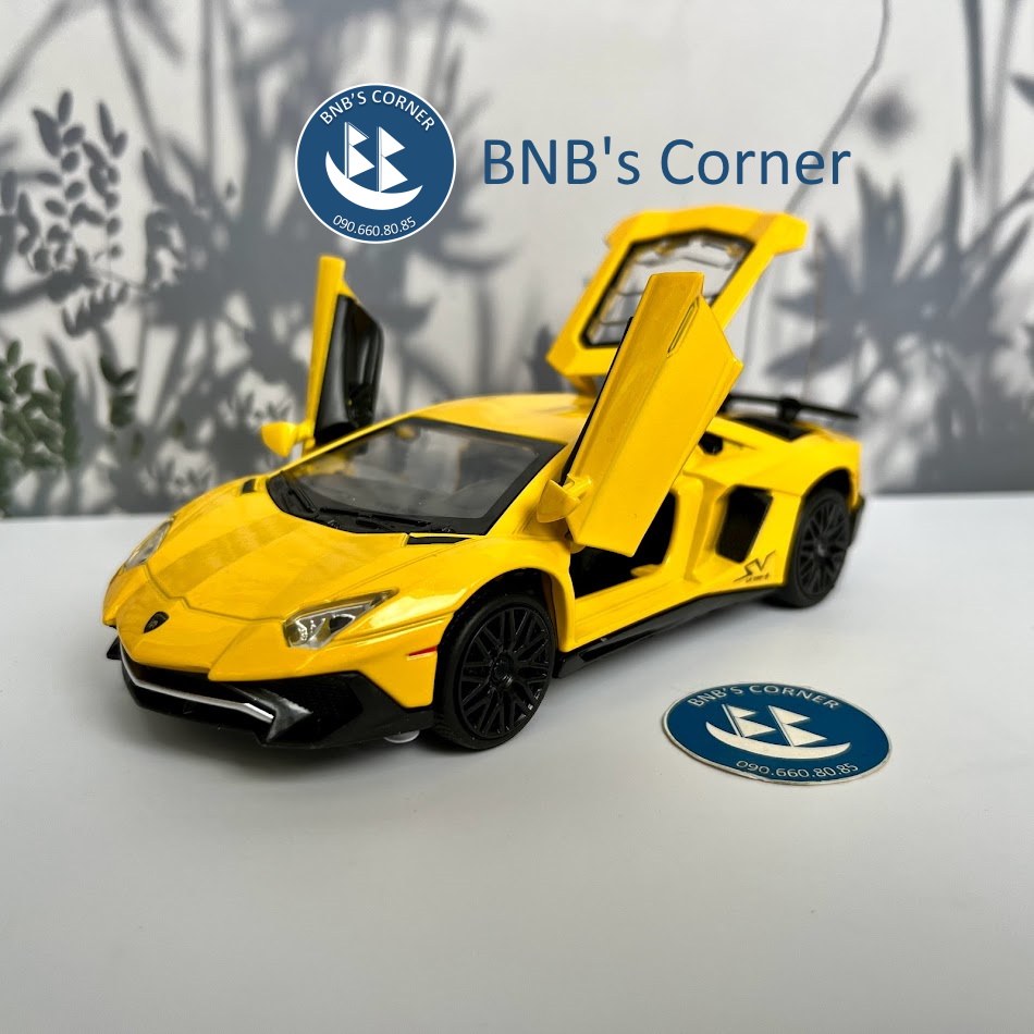 [BNB's Corner] Xe mô hình Lamborghini Aventador SV tỷ lệ 1:32 - No box