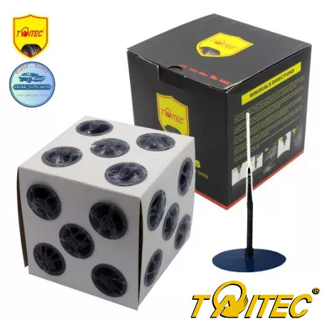 Miếng vá nấm chuyên dụng lốp không săm dùng cho xe ô tô, mô tô, xe máy, xe tải - taitec chính hãng - giá bán/ 1 họp
