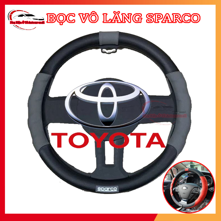 Bọc vô lăng TOYOTA Vios, Innova, Fortuner, Camry, Altis, Yaris, Land Cruise, Hilux, Avalon, Avanza, Rush, chất liệu dày dặn, nhiều mẫu đẹp