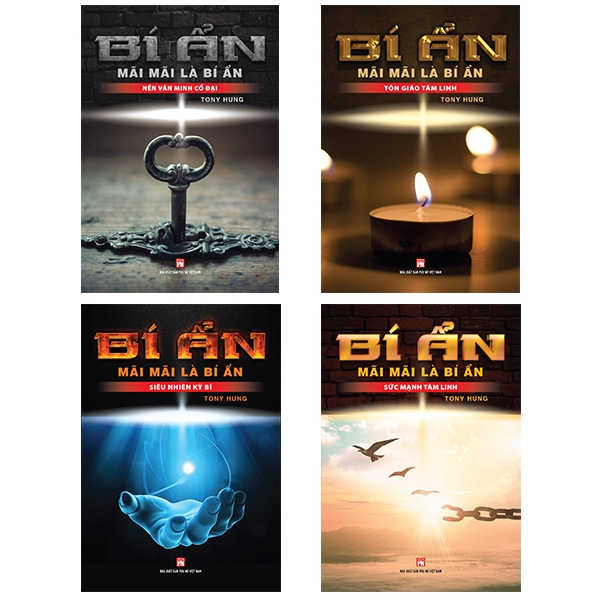 Fahasa - Bộ Sách Bí Ẩn Mãi Mãi Là Bí Ẩn: Nền Văn Minh Cổ Đại + Tôn Giáo Tâm Linh + Sức Mạnh Tâm Linh + Siêu Nhiên Kỳ Bí (Bộ 4 Cuốn)