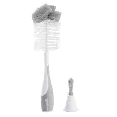 Bộ chổi cọ bình sữa và núm ty có mút Munchkin