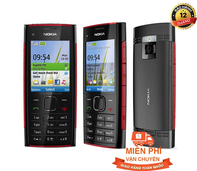 Điện thoại cho người già Nokia x2 00 pin khủng giá rẻ tặng kèm 4g