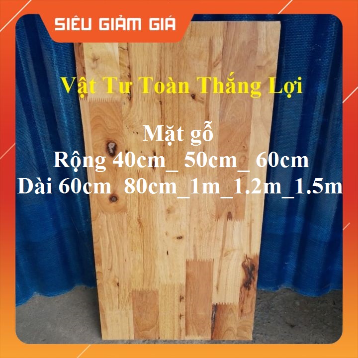 Tấm gỗ ghép làm kệ mặt bàn, kệ gia vị