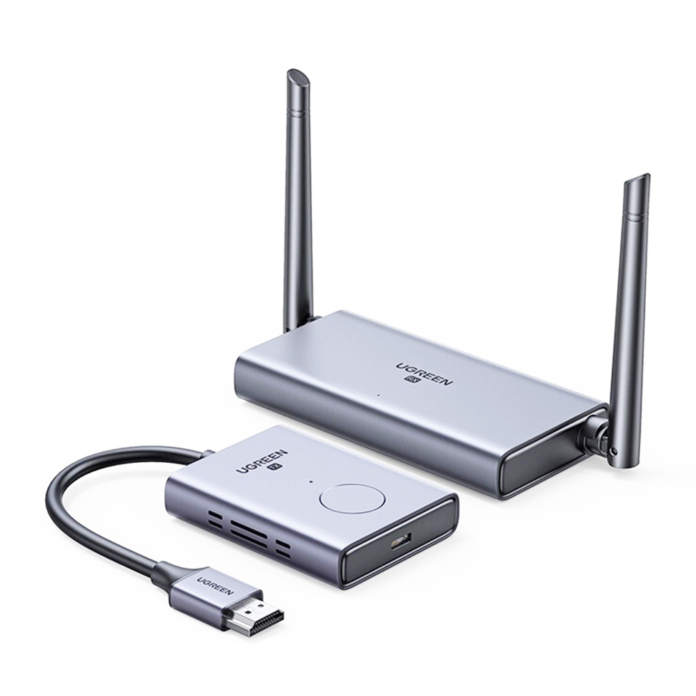 Bộ chuyển đổi HDMI có chipset trình chiếu từ xa gồm bộ truyền, nhận Ugreen (50633)A